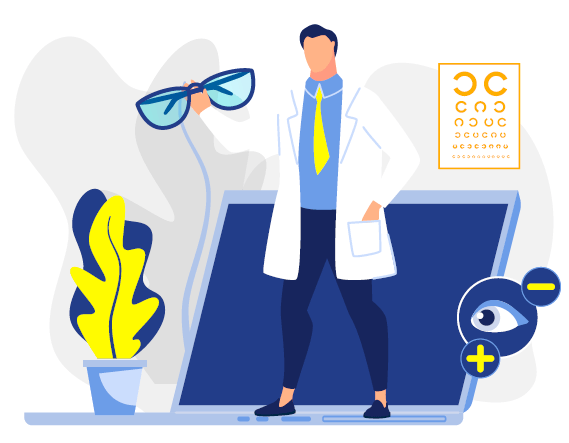 eye care illustration image